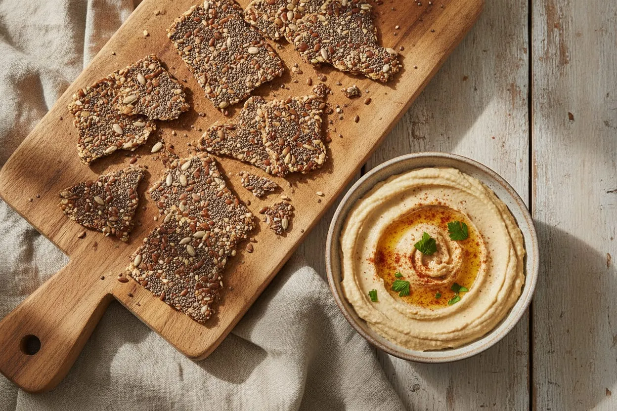 Crackers de semillas