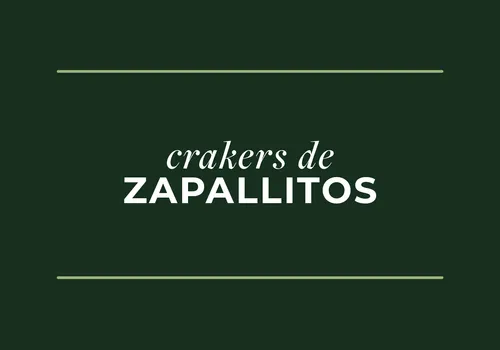 Crackers de zapallitos