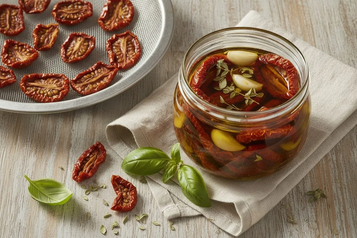 Tomates secos en aceite