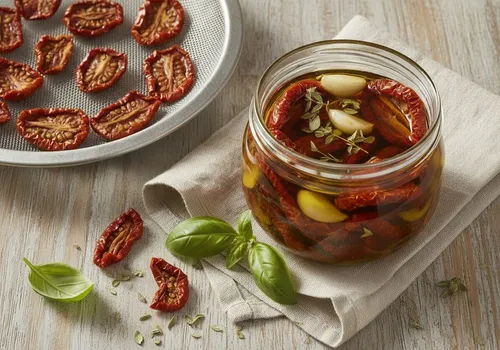 Tomates secos en aceite