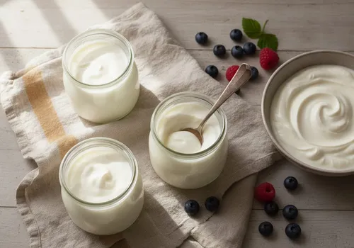 Yogurt casero en el deshidratador (natural y griego)